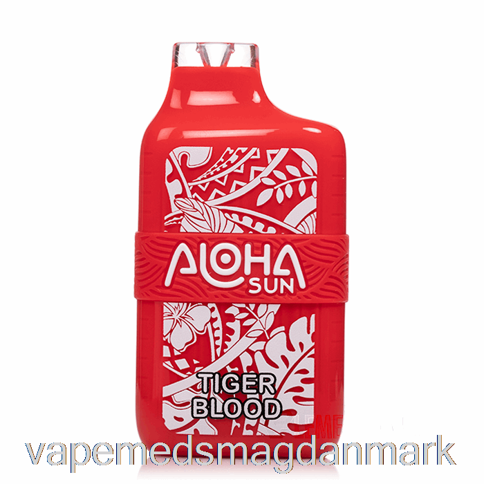 Vape Med Smag Aloha Sun 7000 Engangs Tigerblod